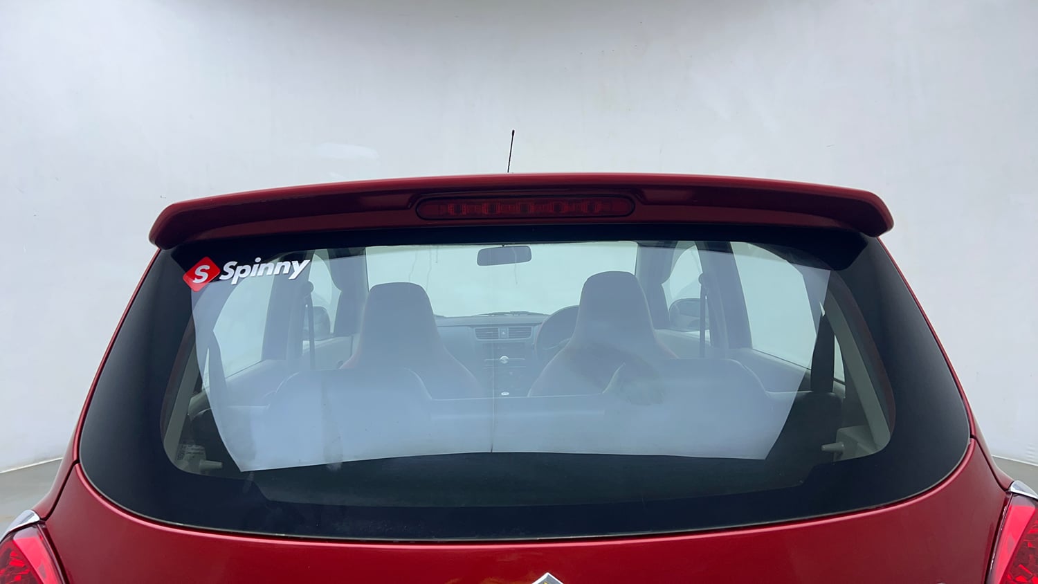 Used 2014 Maruti Suzuki Celerio LXi Petrol Manual exterior BACK WINDSHIELD VIEW
