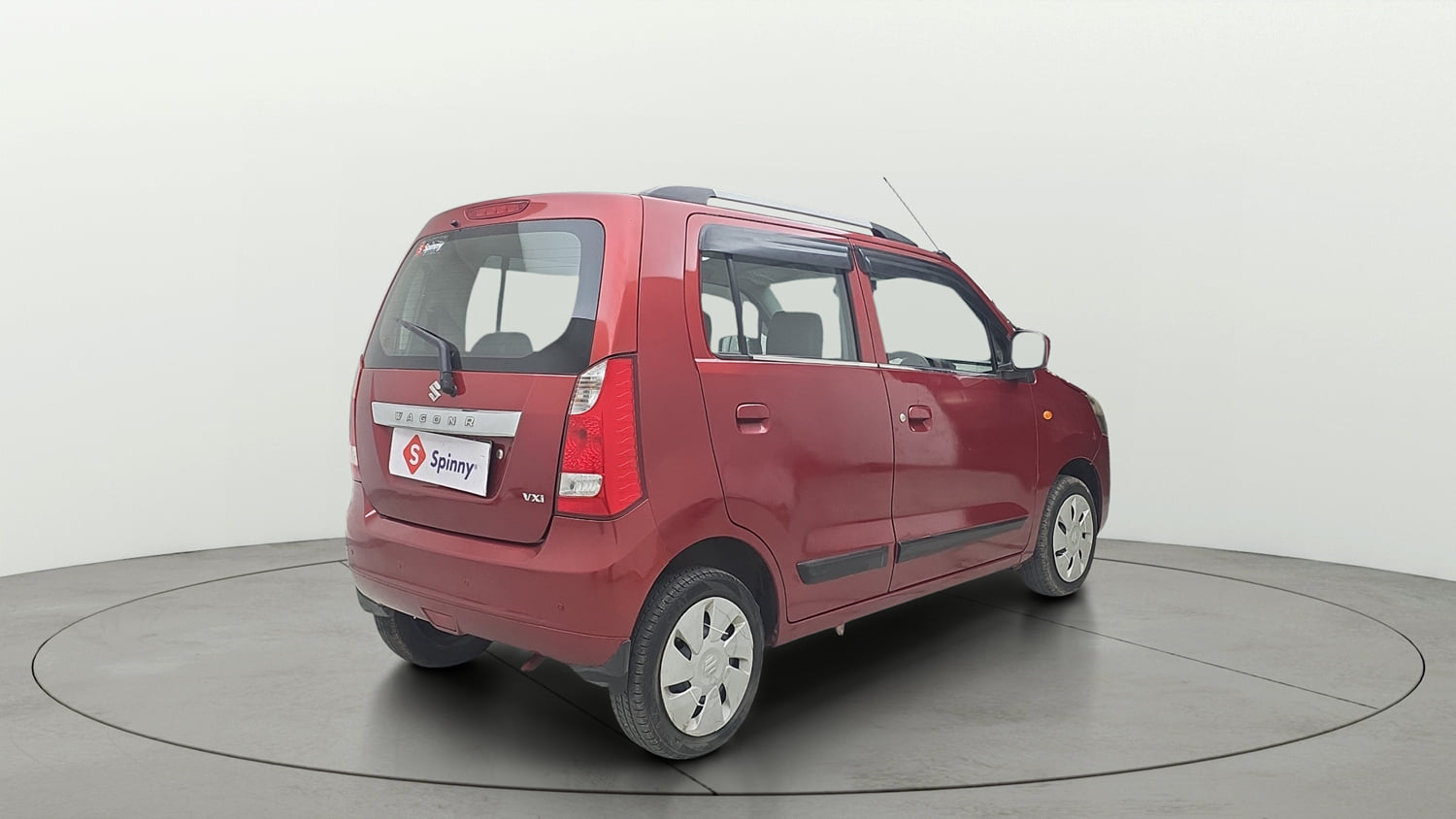 Used 2017 Maruti Suzuki Wagon R VXI Petrol Manual exterior RIGHT REAR CORNER VIEW