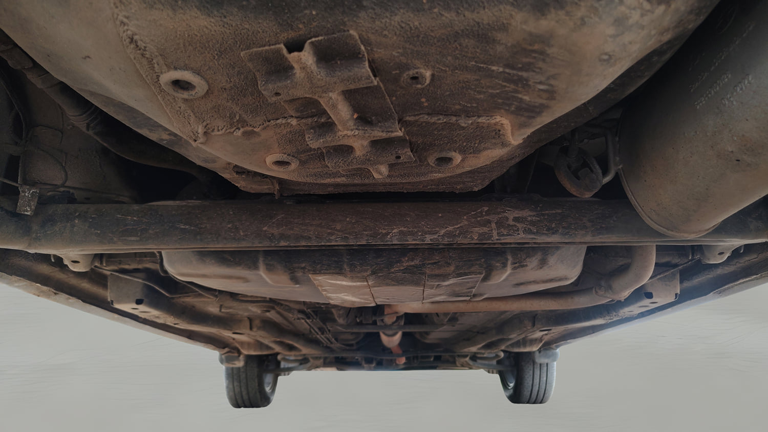 Used 2022 Tata Tiago XZ Plus Petrol Manual extra REAR UNDERBODY VIEW (TAKEN FROM REAR)
