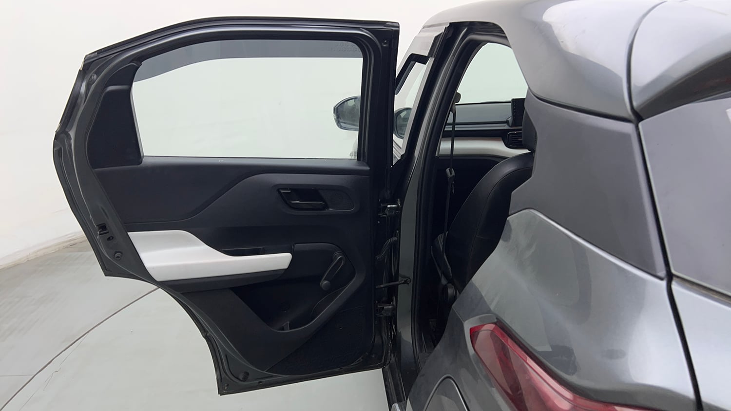 Used 2025 Tata Punch Pure MT Petrol Manual interior LEFT REAR DOOR OPEN VIEW