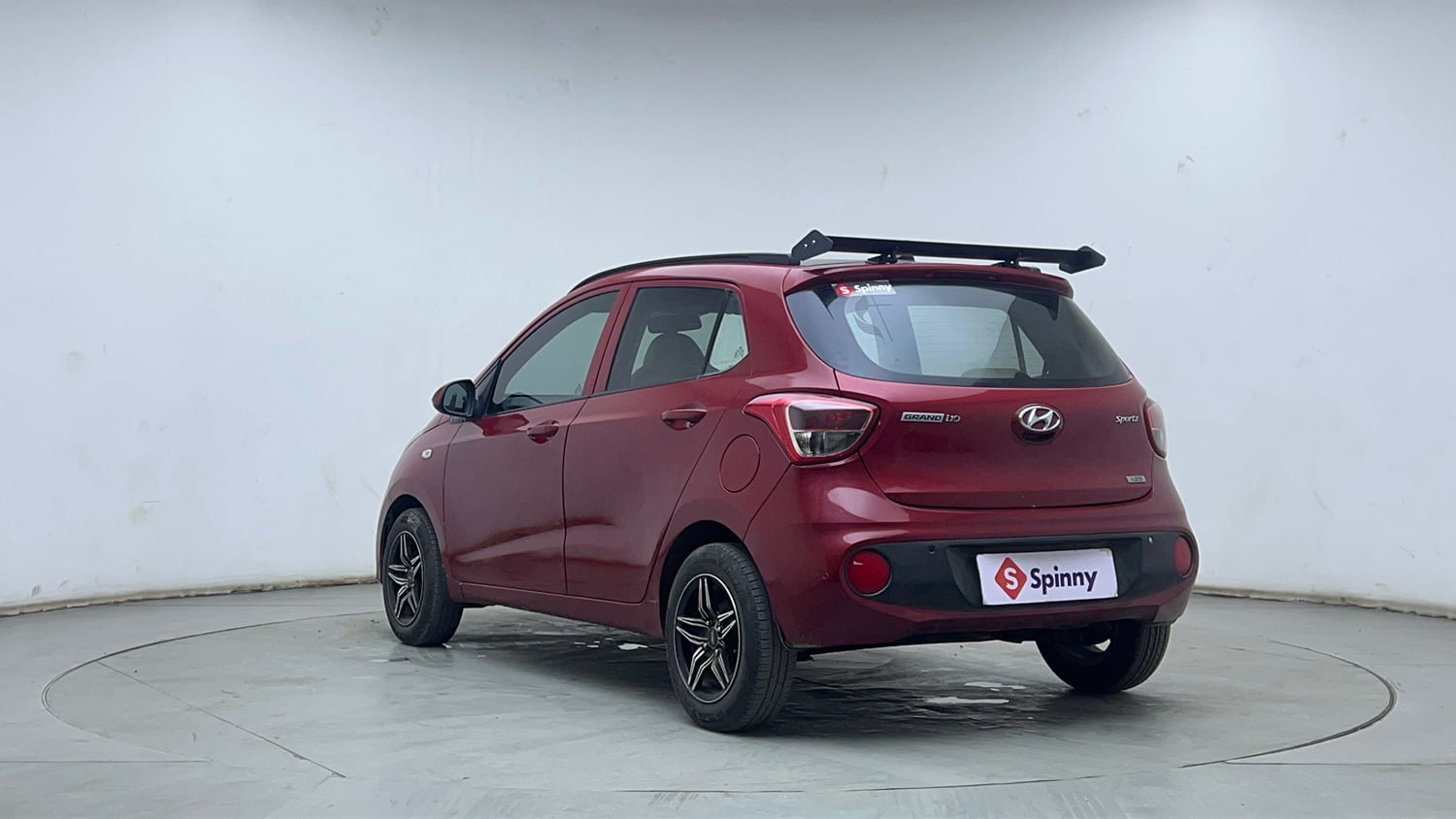 Used 2017 Hyundai Grand i10 Sportz U2 1.2 CRDi Diesel Manual exterior LEFT REAR CORNER VIEW