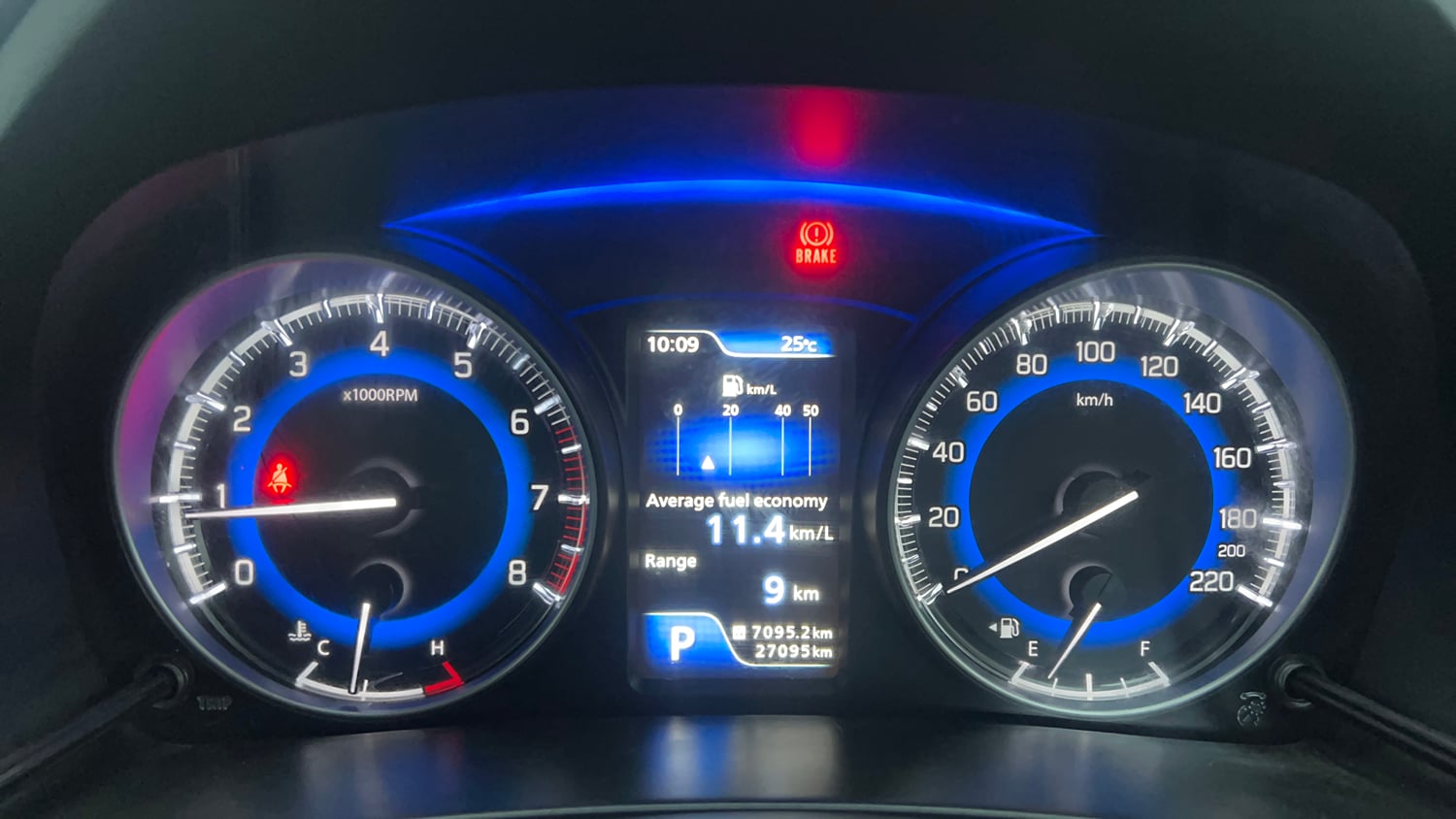 Used 2021 Maruti Suzuki Baleno Zeta Automatic Petrol Automatic interior CLUSTERMETER VIEW