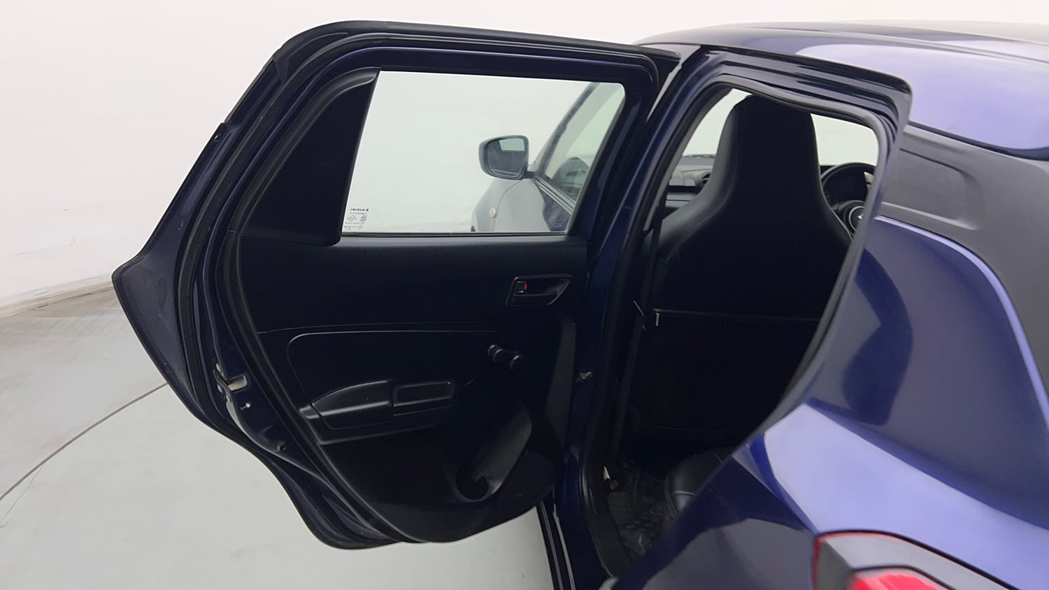 Used 2018 Maruti Suzuki Swift LXi Petrol Manual interior LEFT REAR DOOR OPEN VIEW