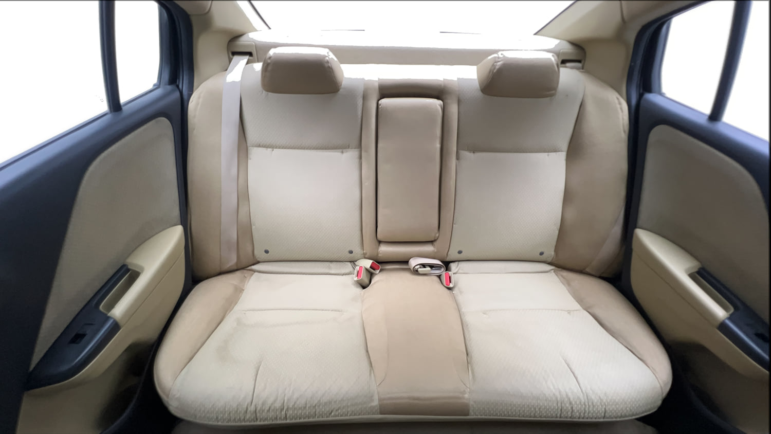 Used 2017 Honda City V CVT Petrol Petrol Automatic interior REAR SEAT CONDITION VIEW
