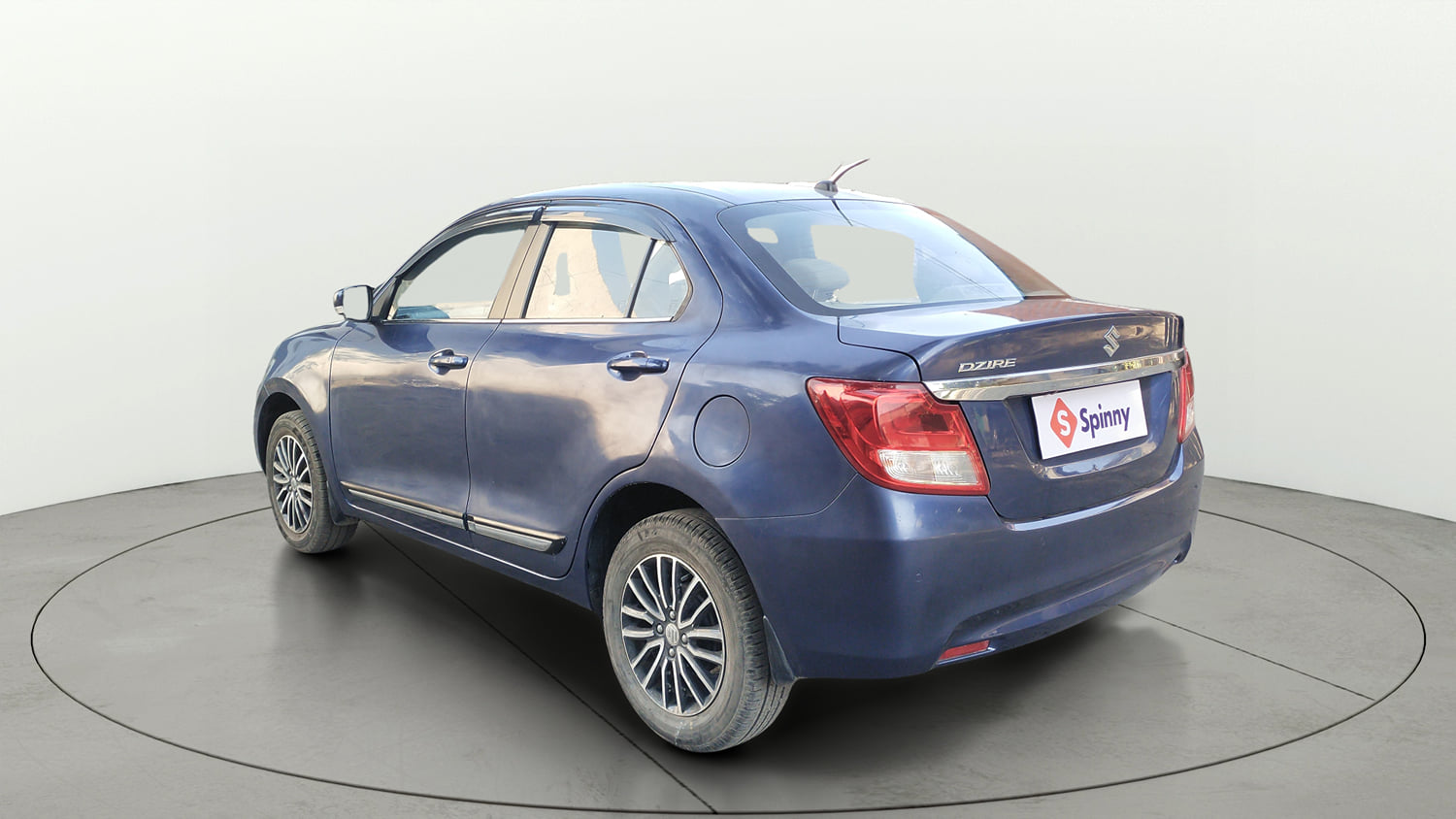 Used 2021 Maruti Suzuki Dzire ZXi Plus Petrol Manual exterior LEFT REAR CORNER VIEW