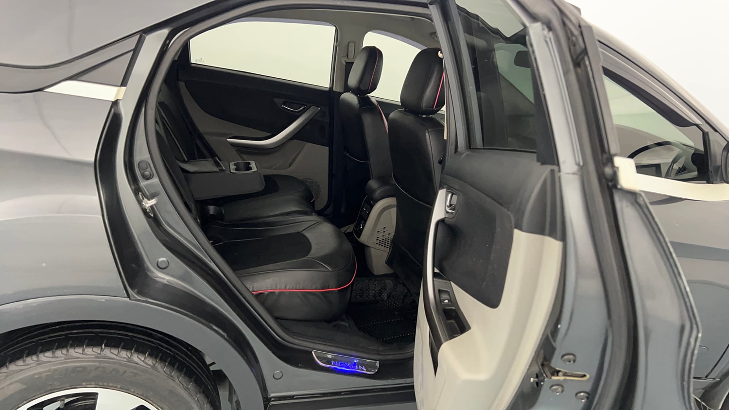 Used 2018 Tata Nexon XZ Plus Petrol Manual interior RIGHT SIDE REAR DOOR CABIN VIEW