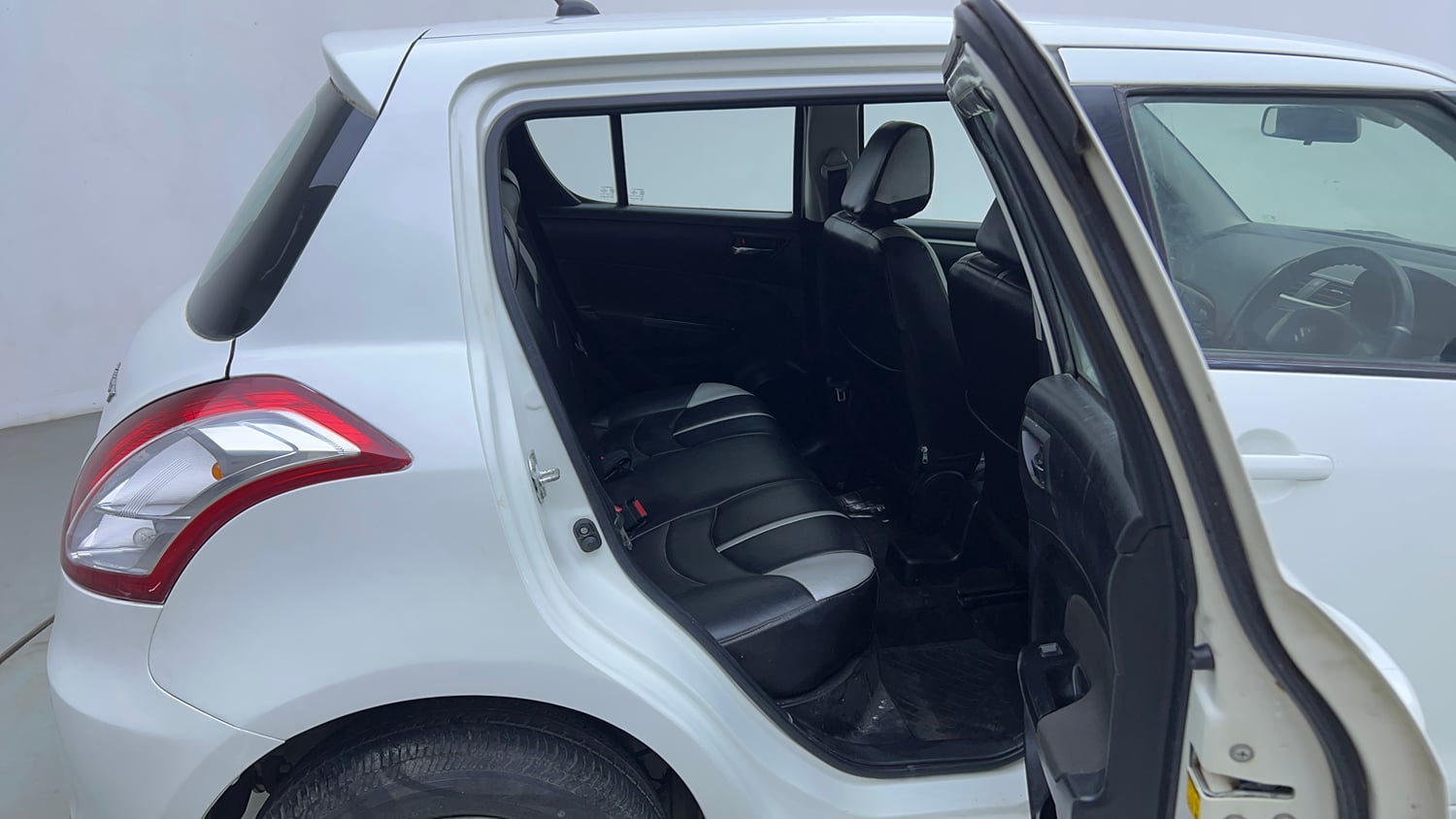 Used 2012 Maruti Suzuki Swift VXi Petrol Manual interior RIGHT SIDE REAR DOOR CABIN VIEW