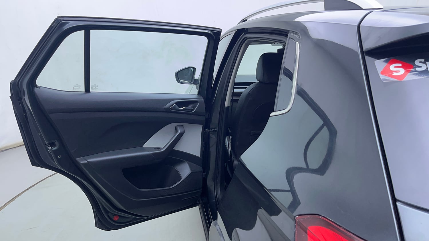 Used 2023 Skoda Kushaq Style 1.0L TSI MT Petrol Manual interior LEFT REAR DOOR OPEN VIEW