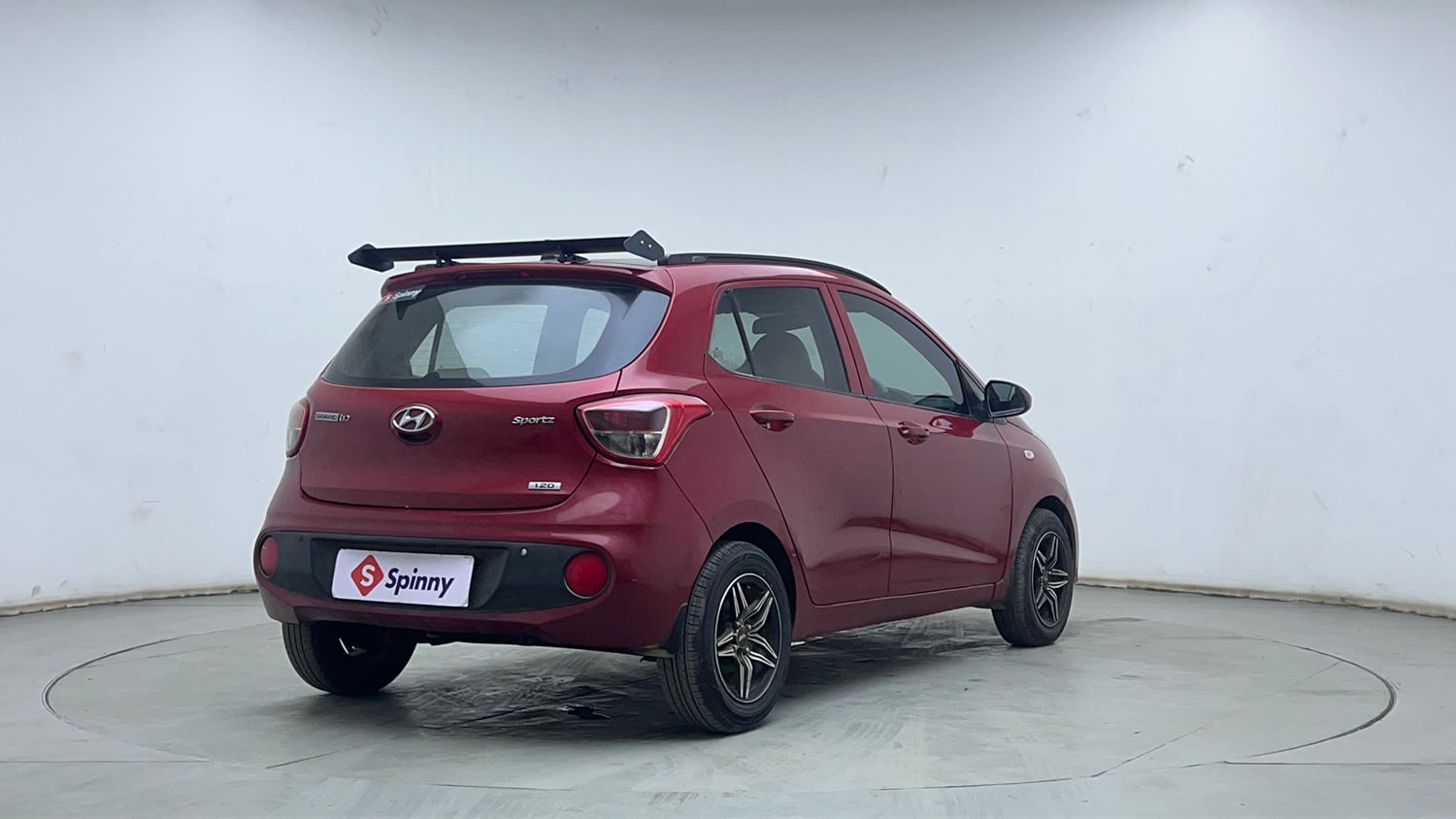 Used 2017 Hyundai Grand i10 Sportz U2 1.2 CRDi Diesel Manual exterior RIGHT REAR CORNER VIEW