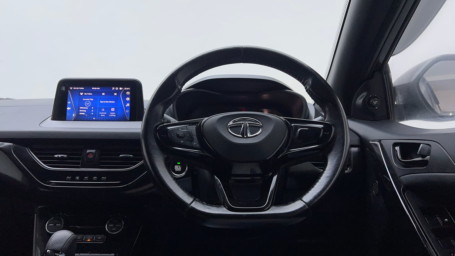 Used 2021 Tata Nexon XZA Plus Diesel Dark Edition Diesel Automatic interior STEERING VIEW