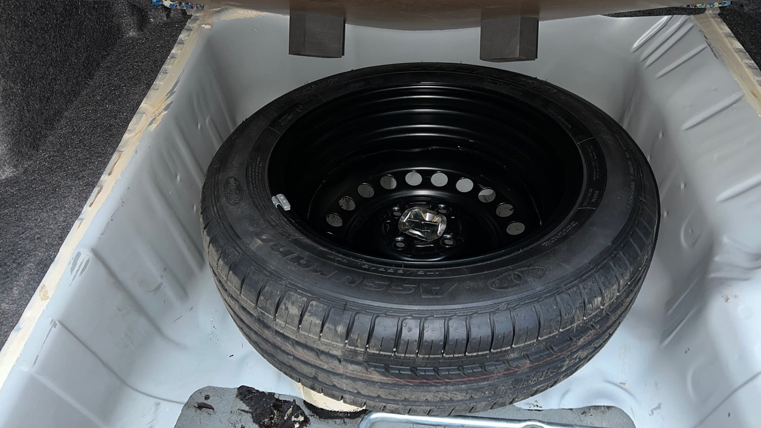 Used 2024 Honda City Elegant Edition CVT Petrol Automatic tyres SPARE TYRE VIEW