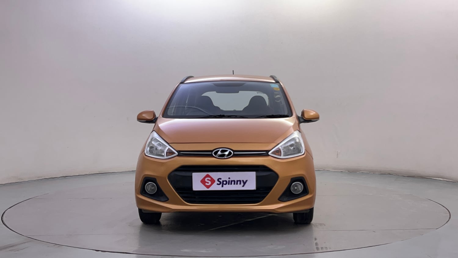 Used 2013 Hyundai Grand i10 Sportz 1.2 Kappa VTVT Petrol Manual exterior FRONT VIEW