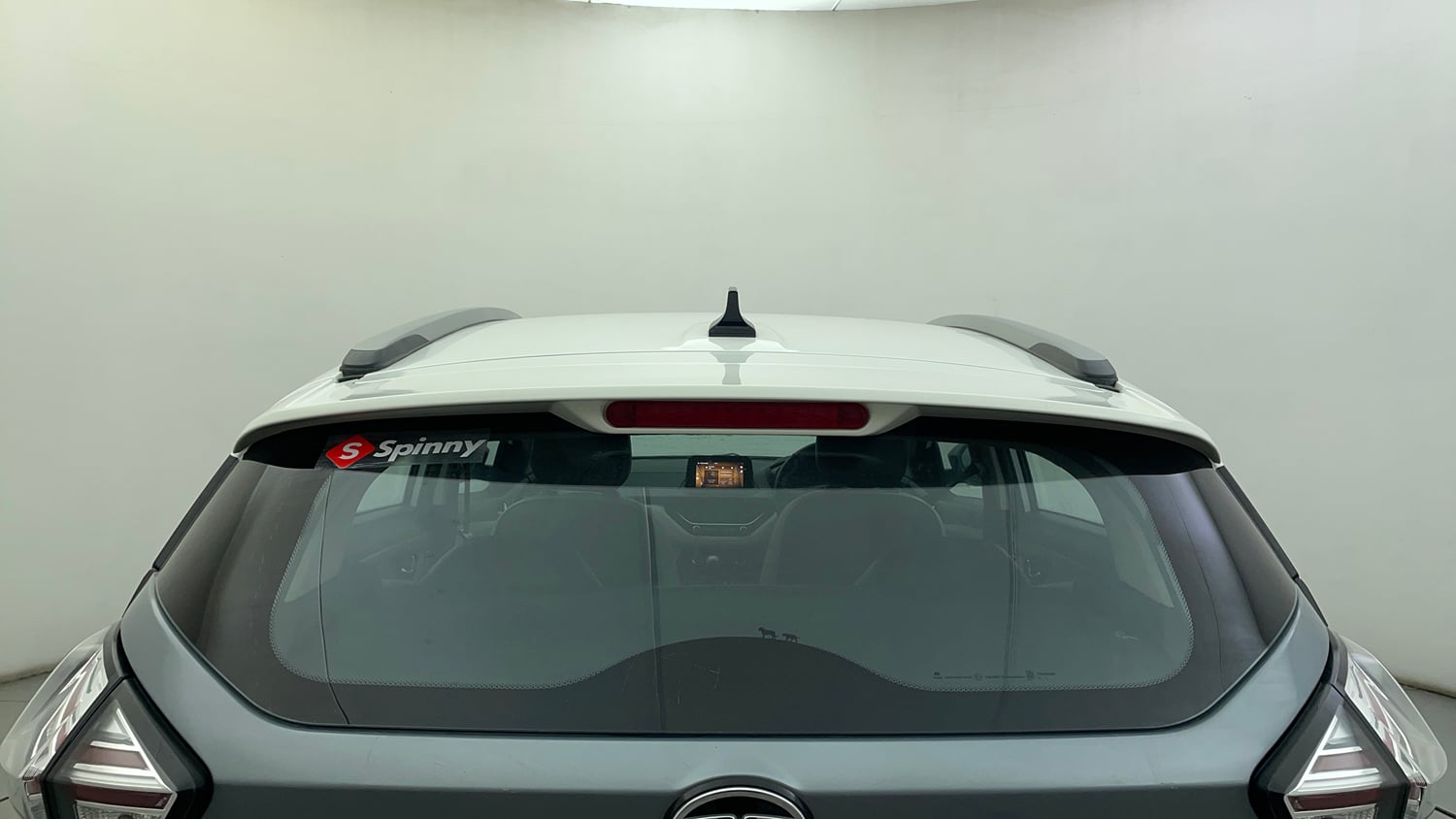Used 2021 Tata Nexon XZ Petrol Manual exterior BACK WINDSHIELD VIEW