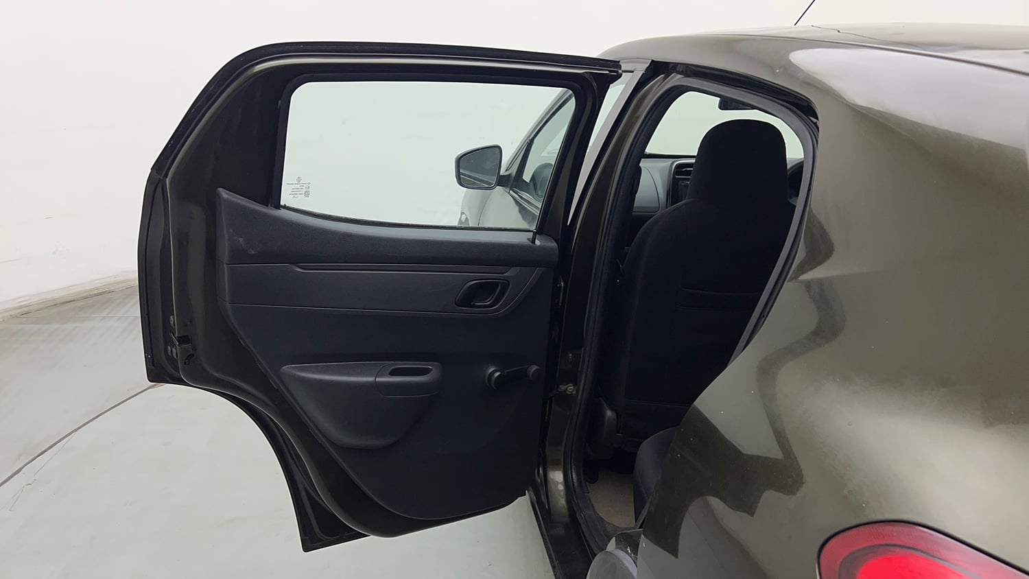 Used 2016 Renault Kwid RXT CNG (Outside Fitted) Cng Manual interior LEFT REAR DOOR OPEN VIEW