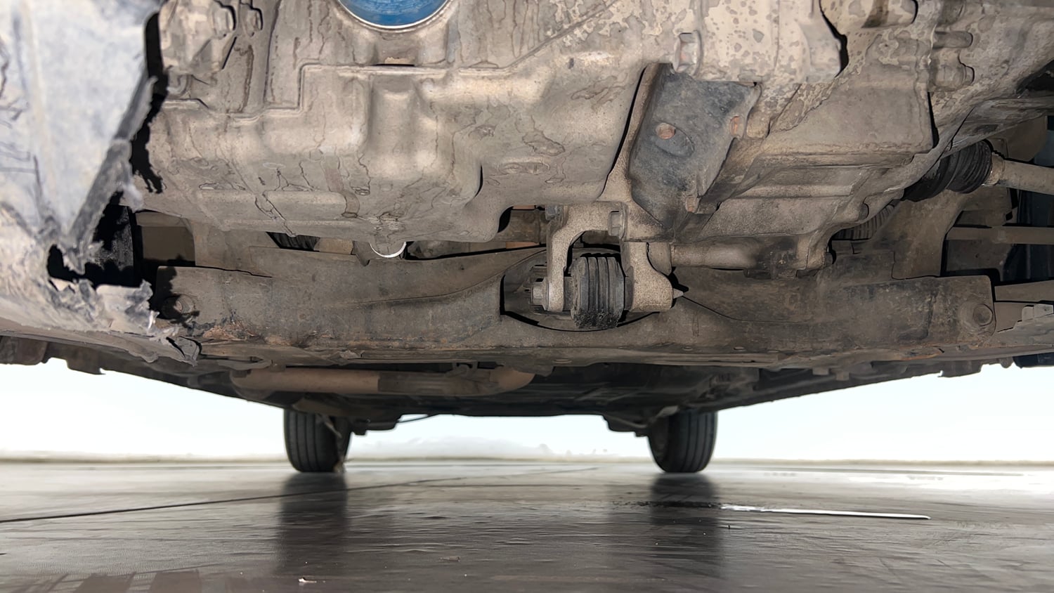 Used 2016 Honda Jazz VX Petrol Petrol Manual extra FRONT LEFT UNDERBODY VIEW