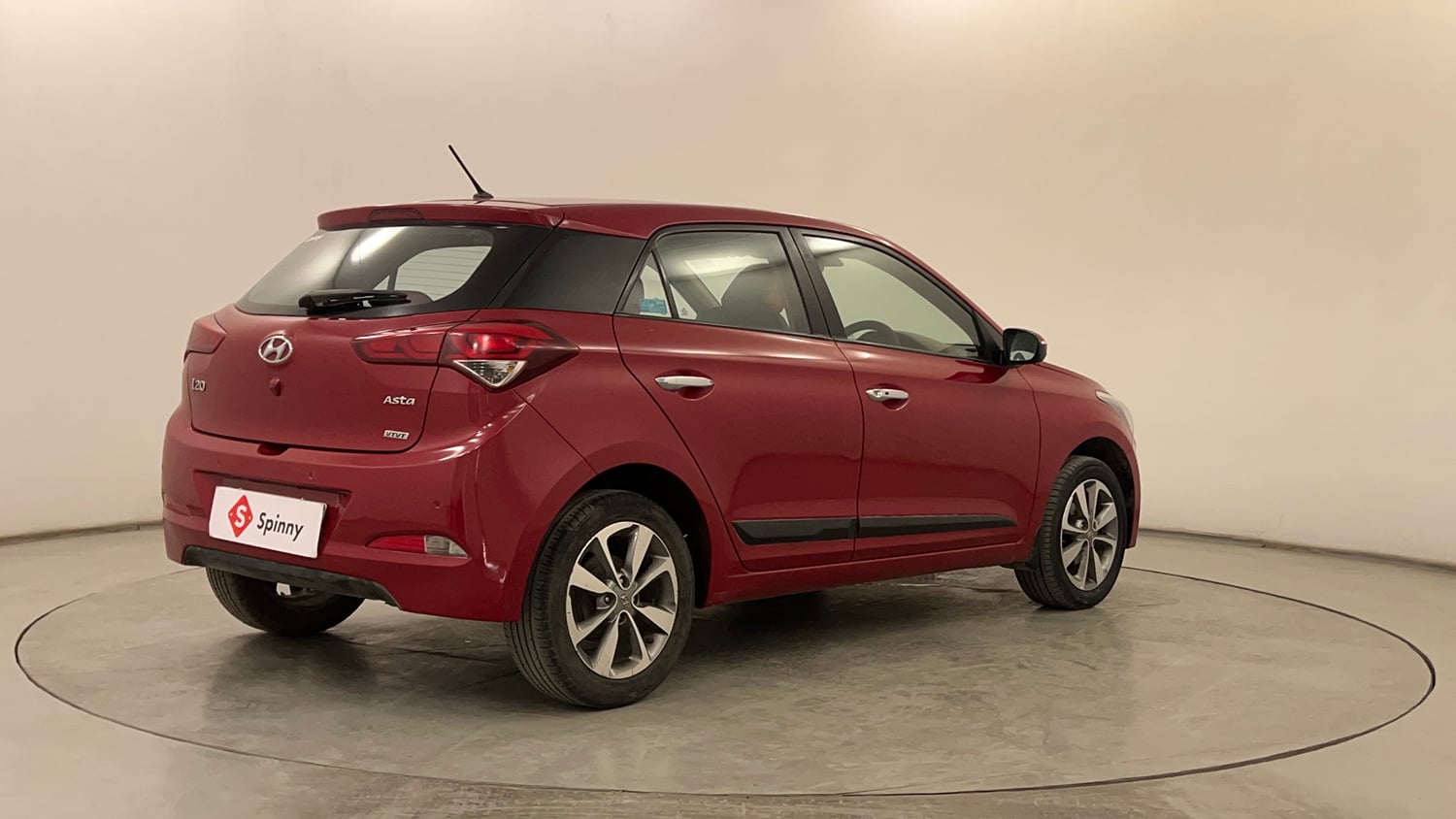 Used 2015 Hyundai Elite i20 Asta 1.2 Petrol Manual exterior RIGHT REAR CORNER VIEW