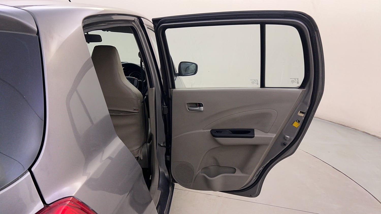 Used 2015 Maruti Suzuki Celerio ZXi AMT Petrol Automatic interior RIGHT REAR DOOR OPEN VIEW