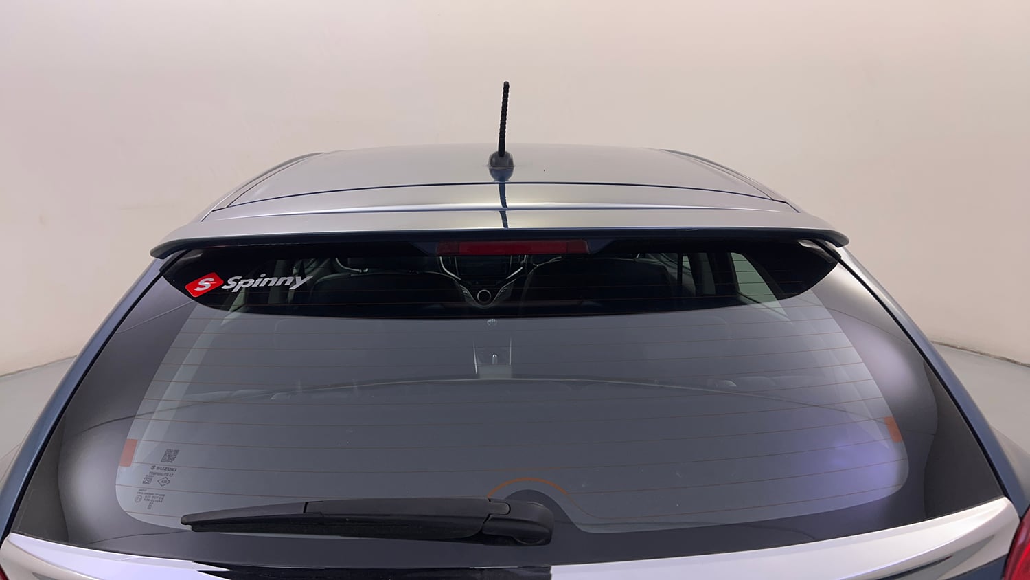 Used 2016 Maruti Suzuki Baleno Alpha 1.2 Petrol Manual exterior BACK WINDSHIELD VIEW