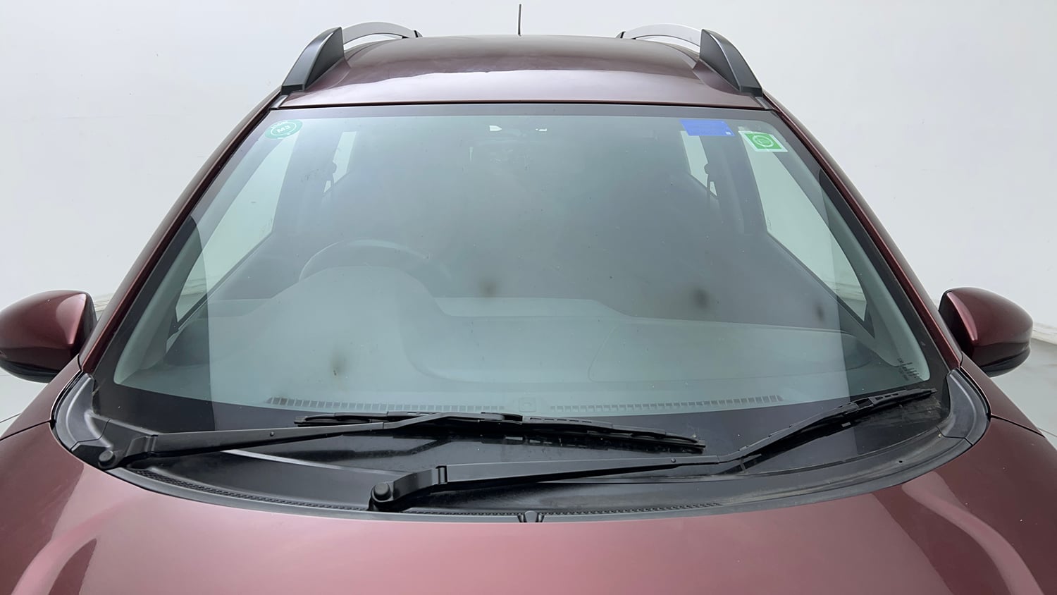 Used 2016 Honda BR-V V CVT Petrol Petrol Automatic exterior FRONT WINDSHIELD VIEW