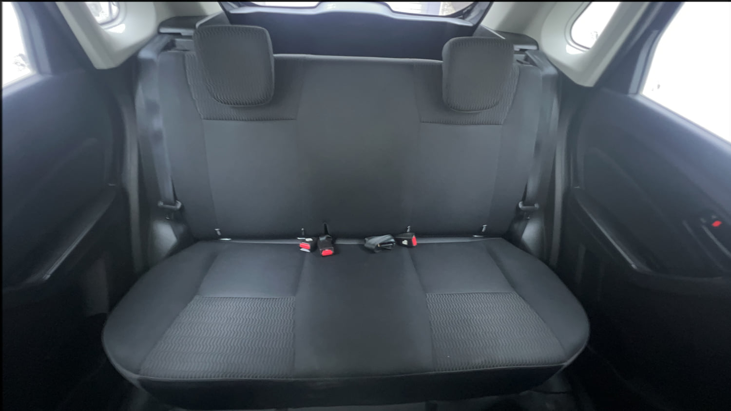 Used 2022 maruti-suzuki Vitara Brezza VXi Petrol Manual interior REAR SEAT CONDITION VIEW