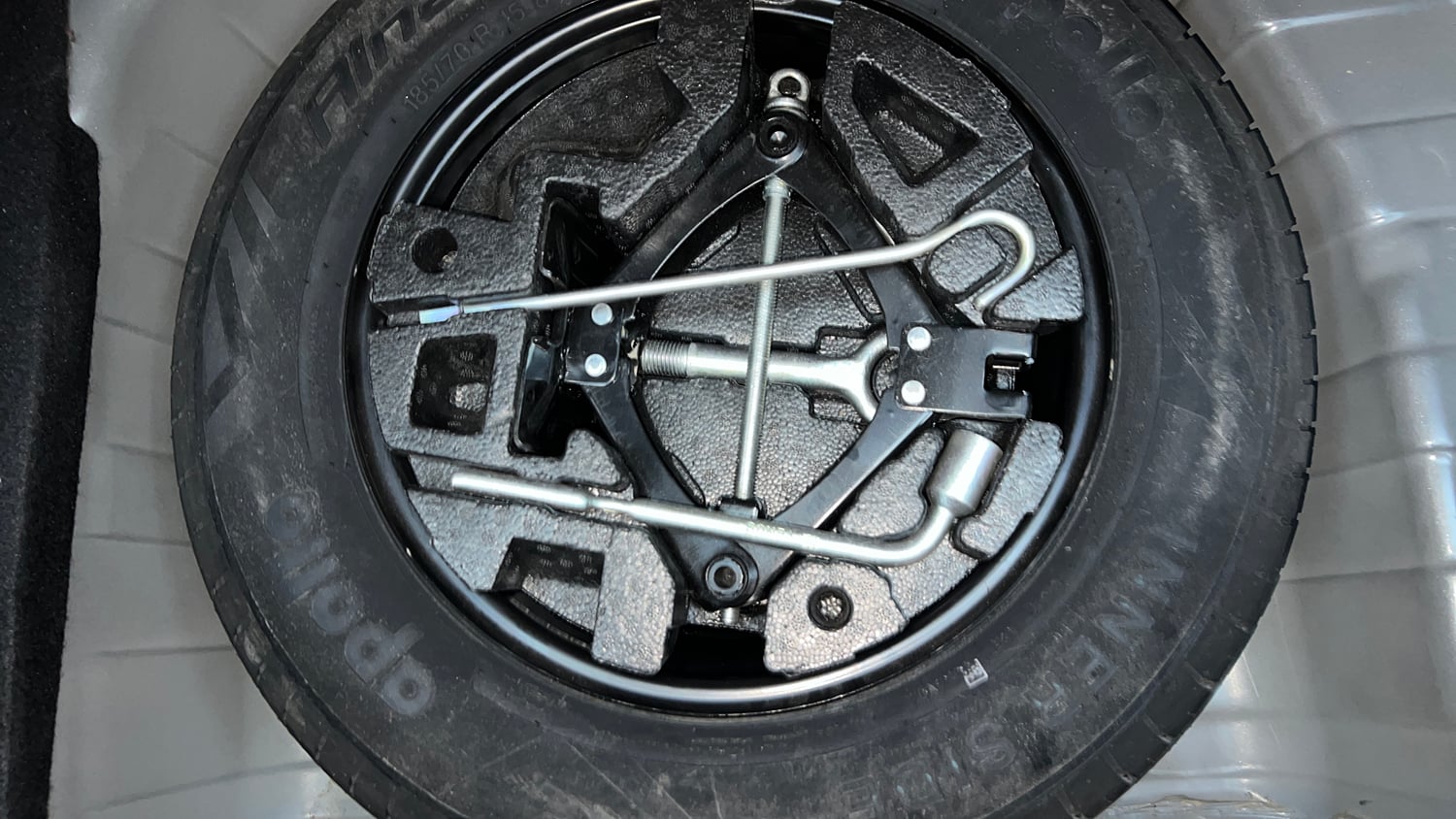 Used 2022 Tata Punch Adventure MT Petrol Manual tyres SPARE TYRE VIEW