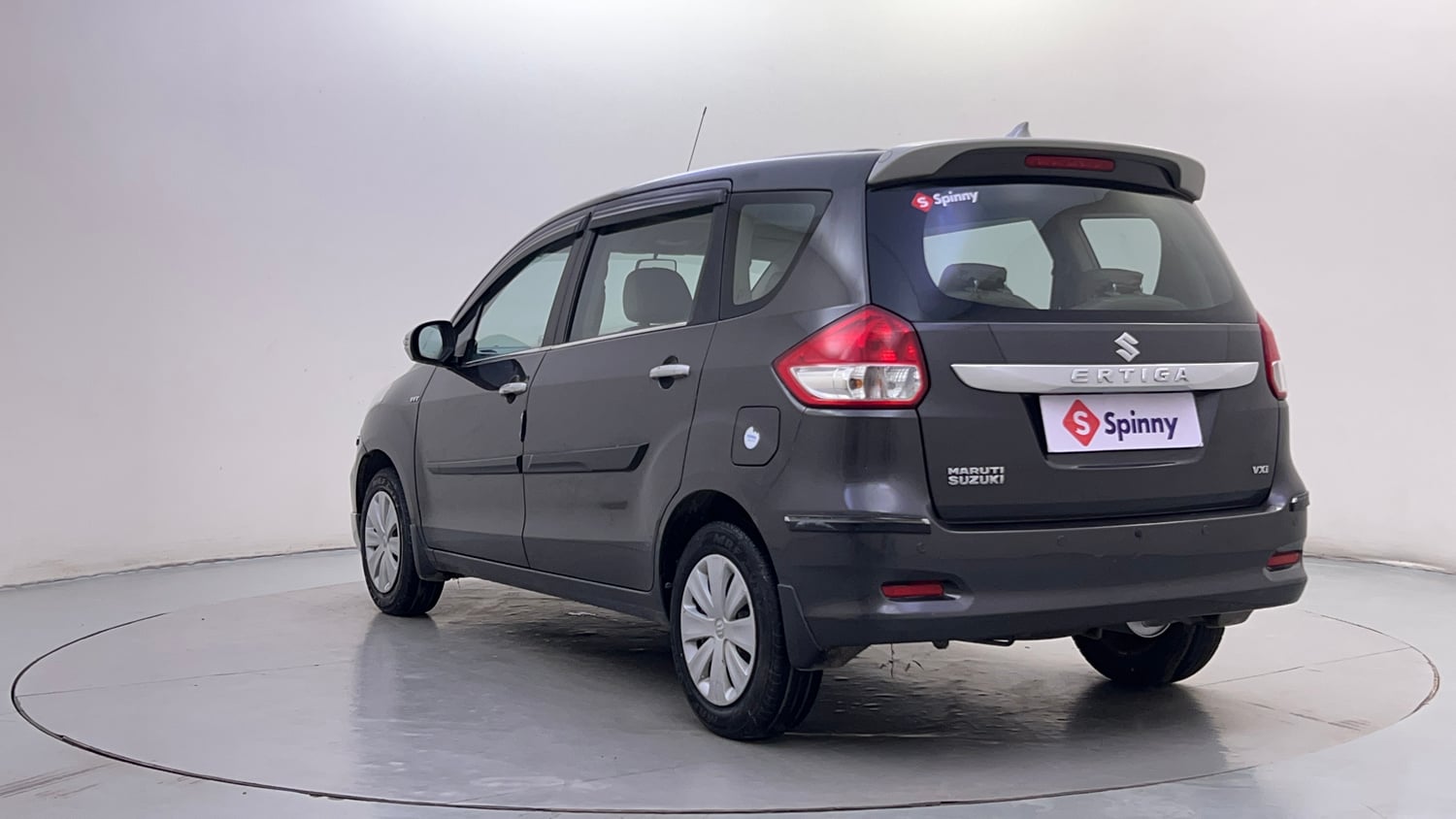 Used 2017 Maruti Suzuki Ertiga VXI Petrol Manual exterior LEFT REAR CORNER VIEW