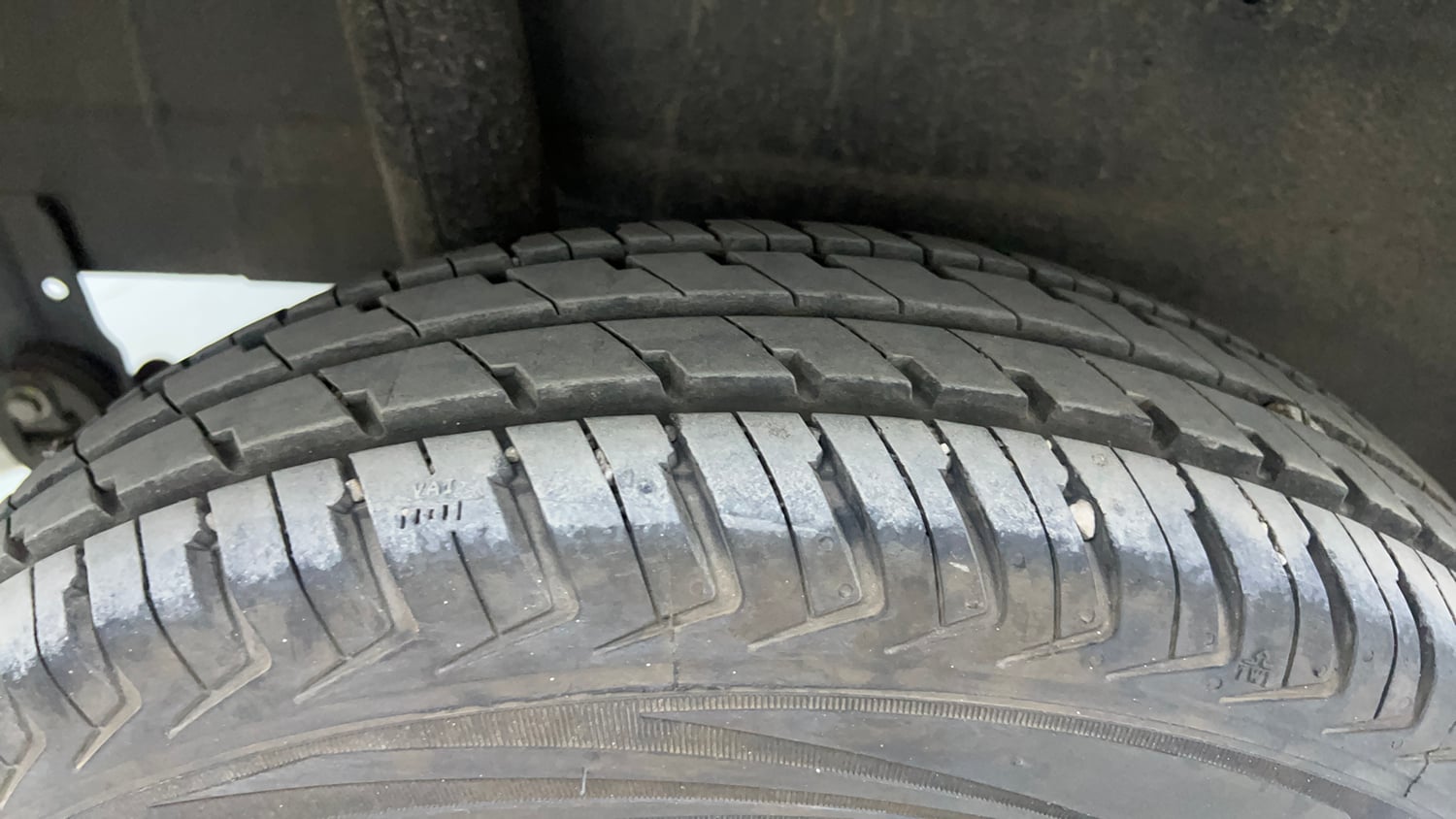 Used 2025 Maruti Suzuki Alto K10 VXi Plus (O) Petrol Manual tyres RIGHT REAR TYRE TREAD VIEW