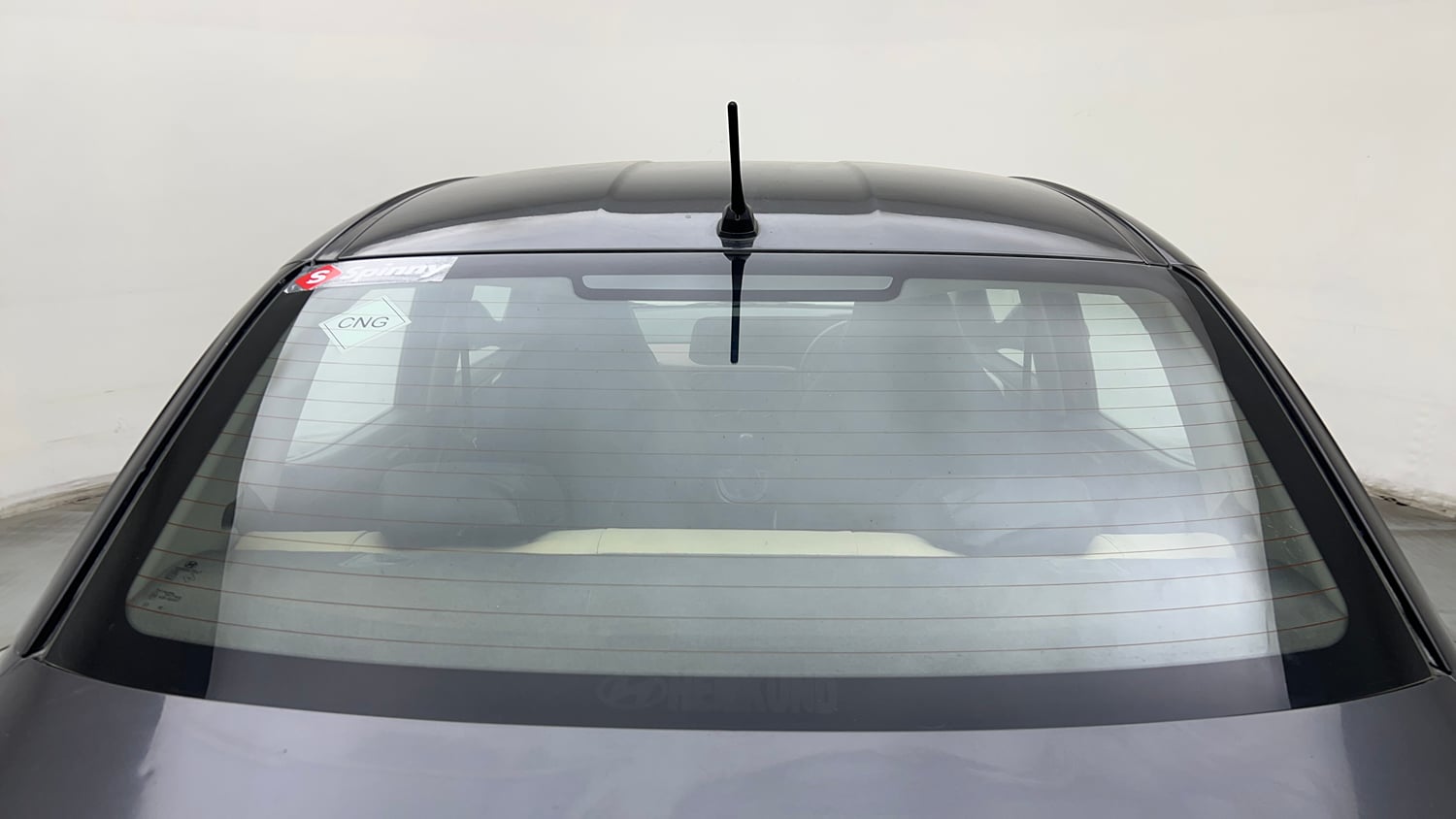 Used 2021 Hyundai Aura S 1.2 CNG Cng Manual exterior BACK WINDSHIELD VIEW