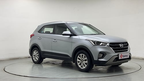 Used 2018 Hyundai Creta SX 1.6 Petrol Petrol Manual exterior RIGHT FRONT CORNER VIEW