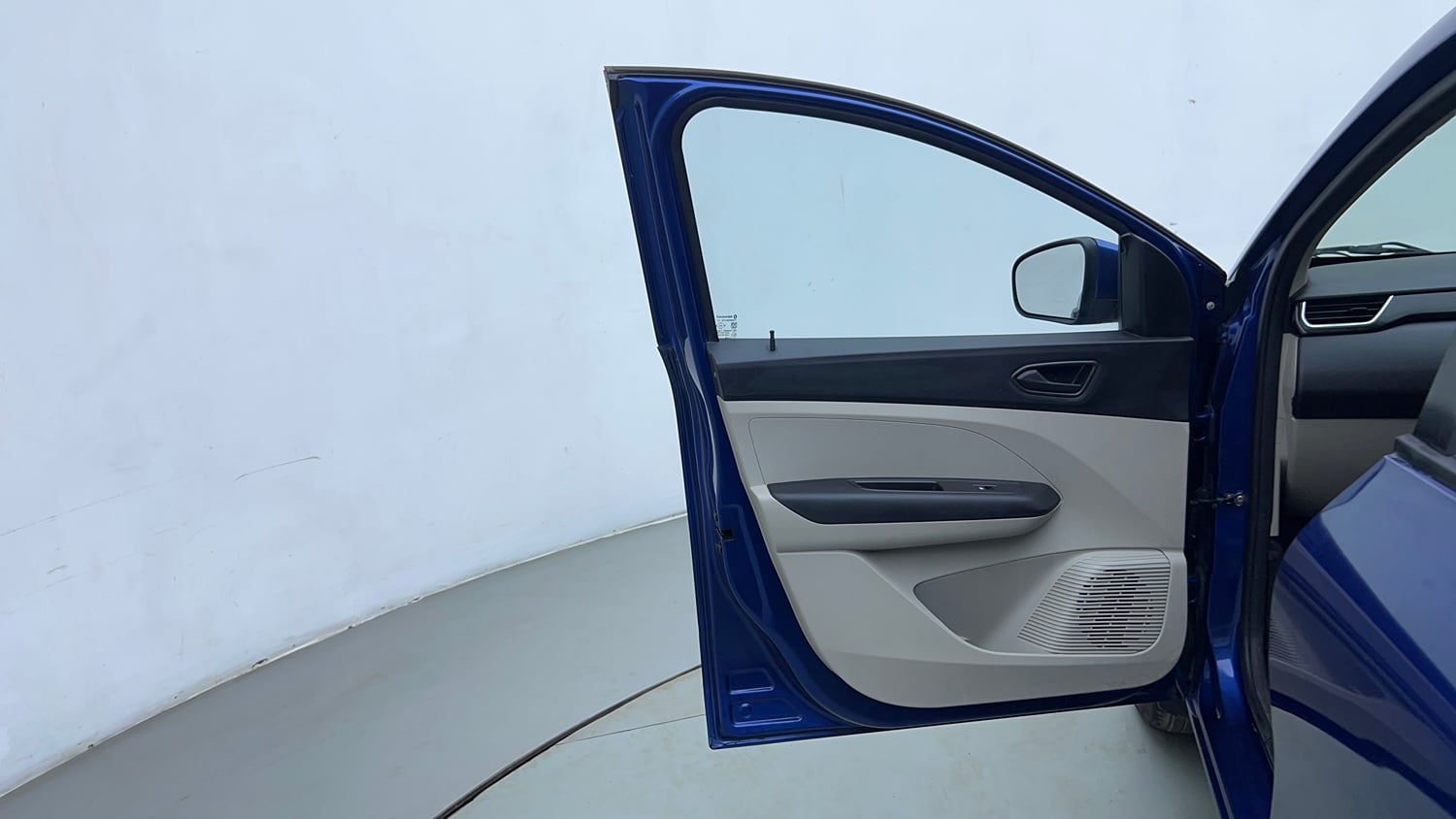 Used 2021 Renault Triber RXT Petrol Manual interior LEFT FRONT DOOR OPEN VIEW