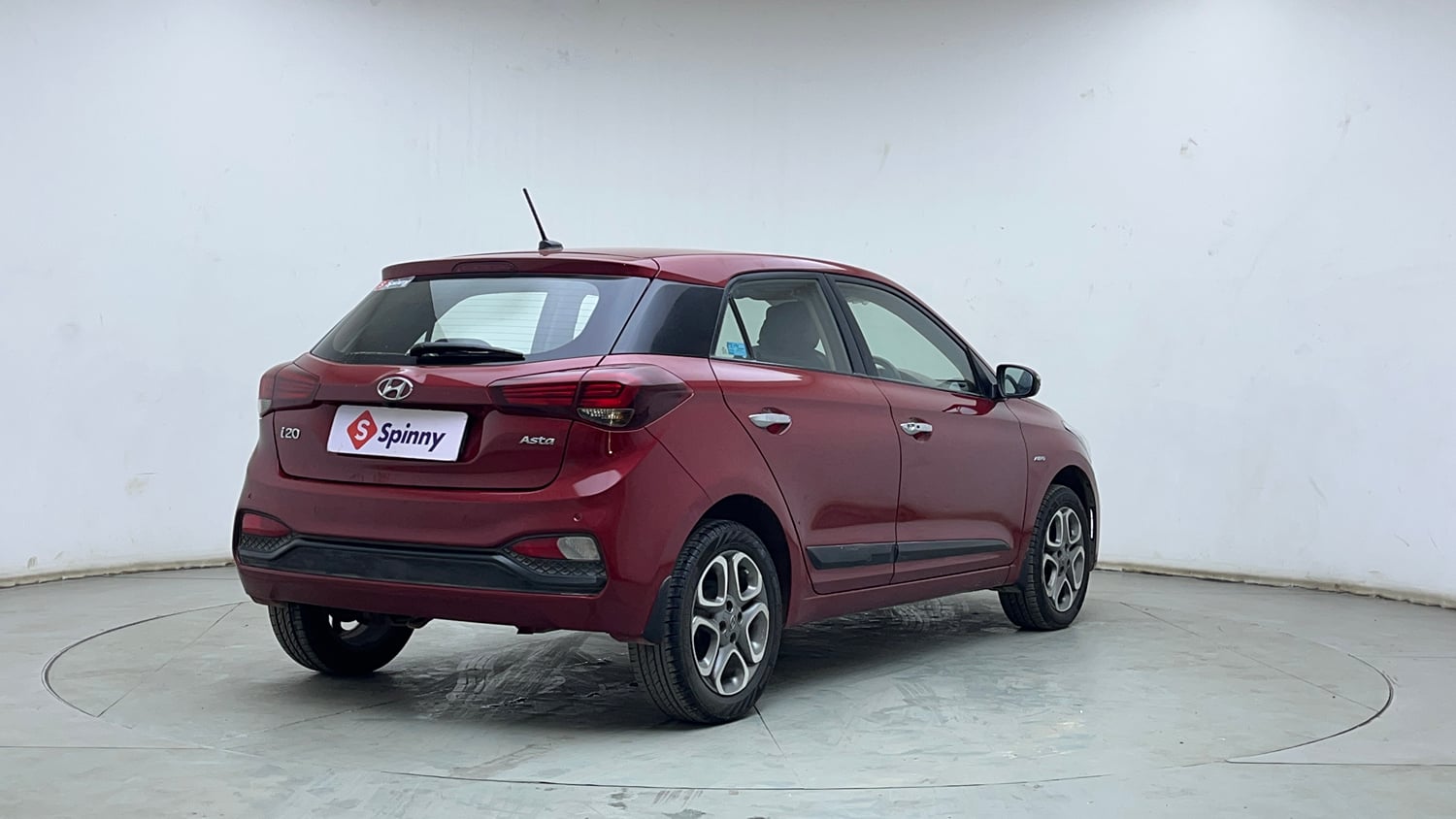 Used 2019 Hyundai Elite i20 Asta 1.2 (O) CVT Petrol Automatic exterior RIGHT REAR CORNER VIEW