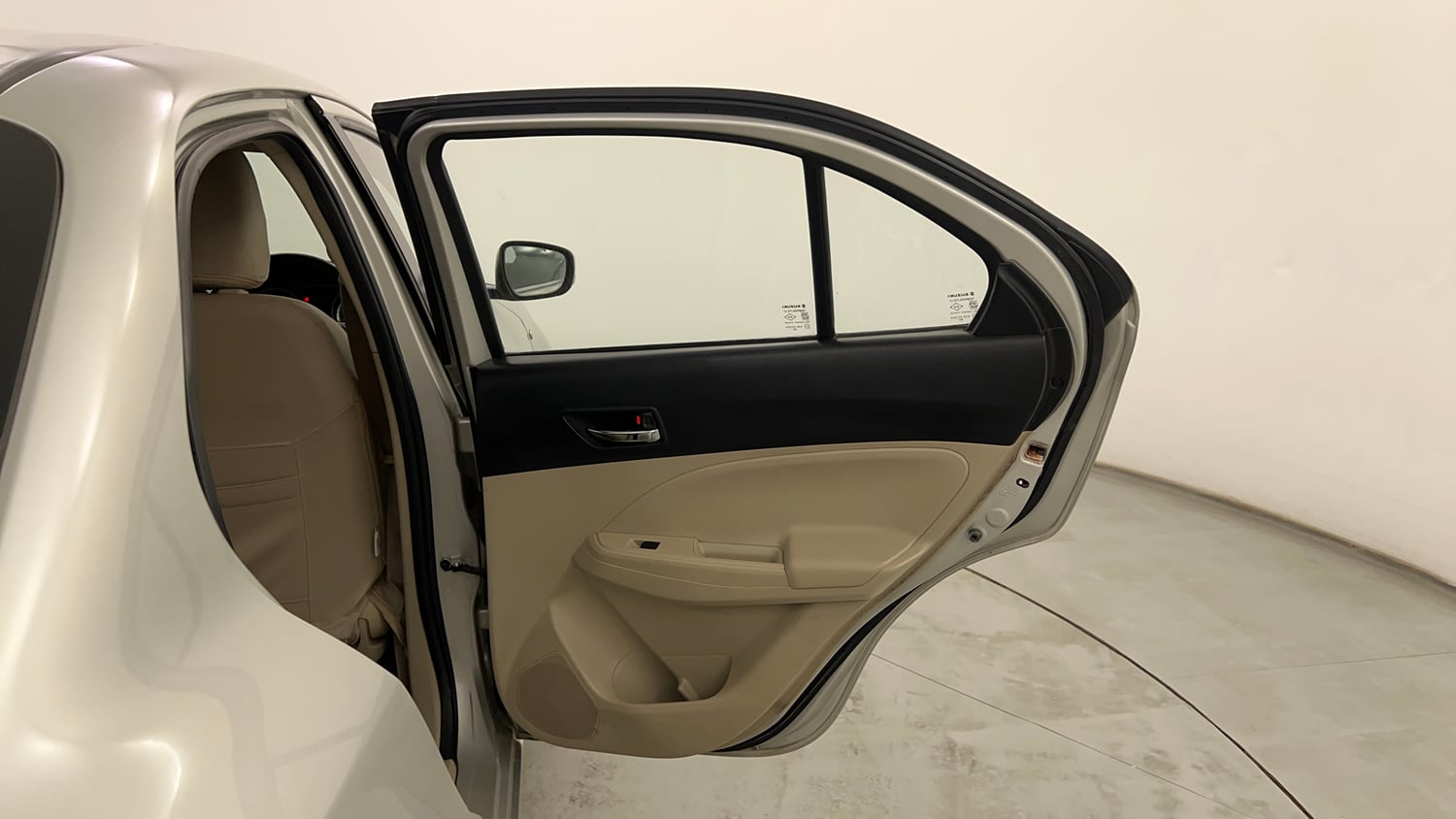 Used 2017 Maruti Suzuki Dzire ZXi AMT Petrol Automatic interior RIGHT REAR DOOR OPEN VIEW