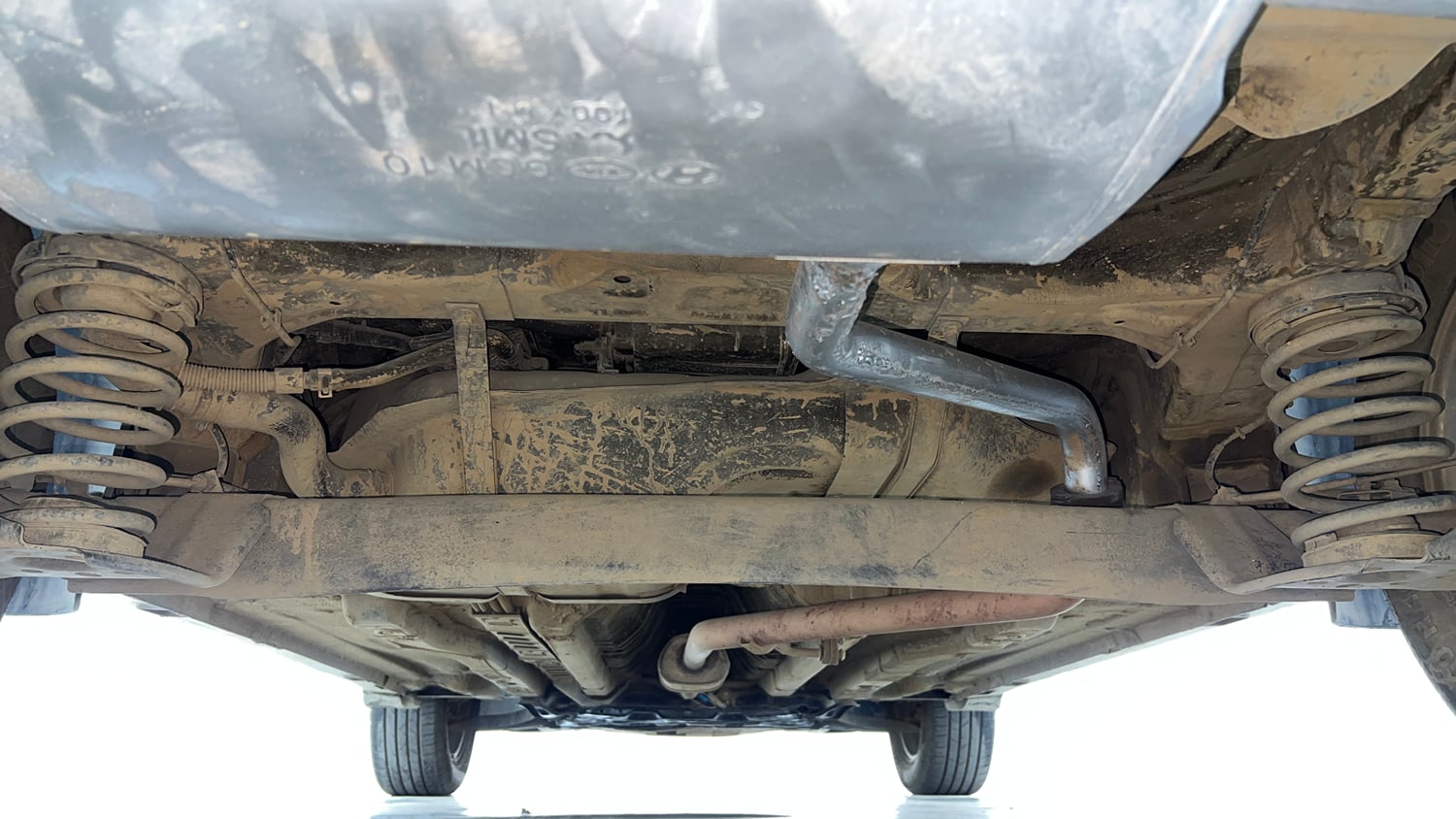 Used 2017 Hyundai Creta SX Plus 1.6  Petrol Petrol Manual extra REAR UNDERBODY VIEW (TAKEN FROM REAR)