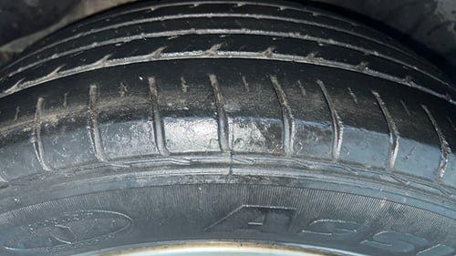 Used 2018 Hyundai Creta SX 1.6 Petrol Petrol Manual tyres RIGHT REAR TYRE TREAD VIEW