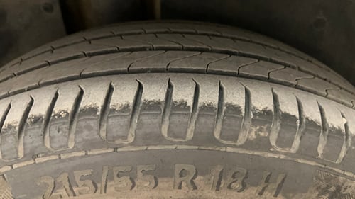 Used 2021 MG Motors Hector Sharp 1.5 Petrol Turbo DCT Petrol Automatic tyres RIGHT REAR TYRE TREAD VIEW