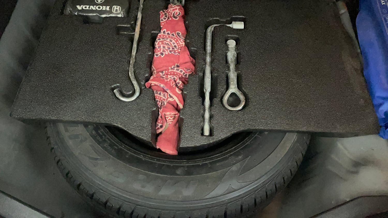 Used 2018 Honda Jazz V Petrol Petrol Manual tyres SPARE TYRE VIEW