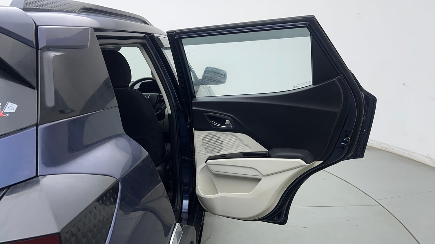 Used 2025 Mahindra XUV 3XO AX5 1.2 Petrol Petrol Manual interior RIGHT REAR DOOR OPEN VIEW