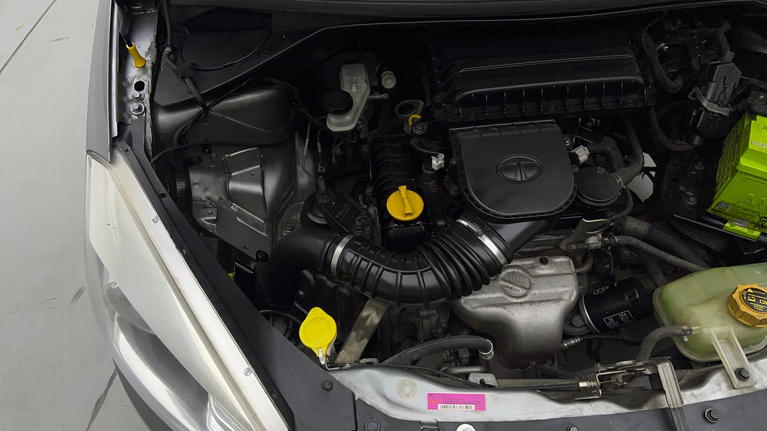 Used 2018 Tata Tiago Revotron XT Petrol Manual engine ENGINE RIGHT SIDE VIEW