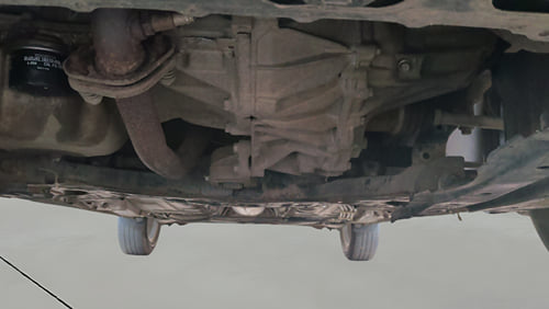 Used 2018 Maruti Suzuki Dzire ZXi AMT Petrol Automatic extra FRONT LEFT UNDERBODY VIEW