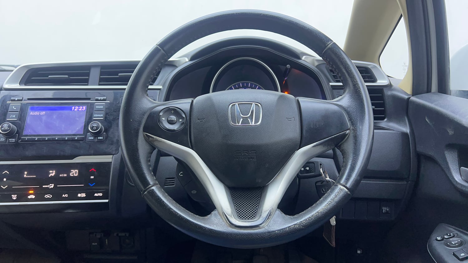 Used 2015 Honda Jazz V Petrol Petrol Manual interior STEERING VIEW