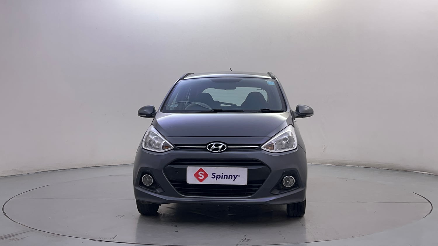 Used 2015 Hyundai Grand i10 Asta AT 1.2 Kappa VTVT Petrol Automatic exterior FRONT VIEW