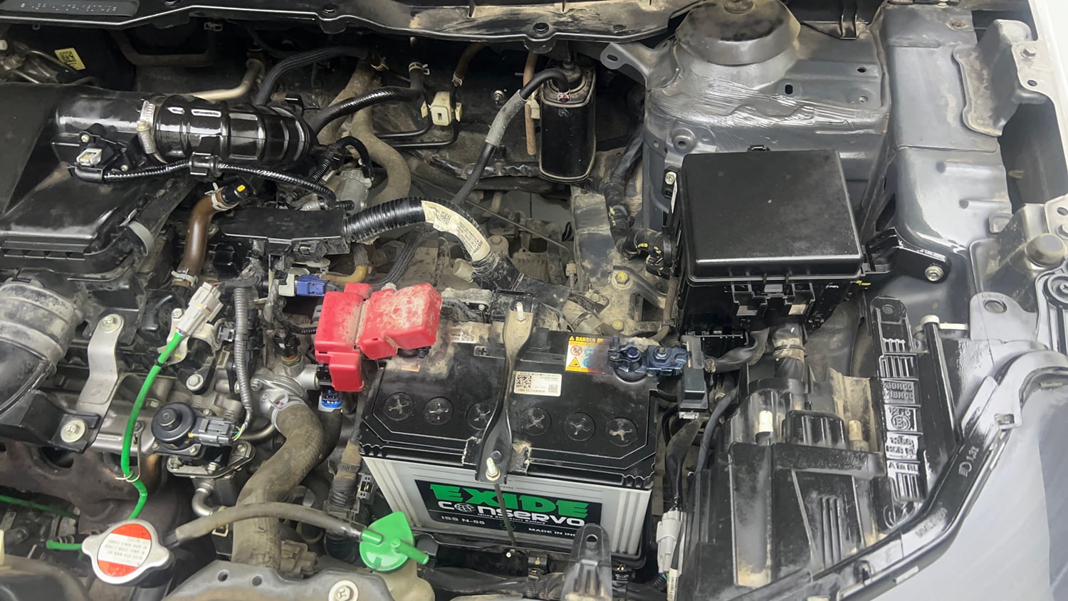 Used 2023 Maruti Suzuki Brezza ZXi Plus AT Petrol Automatic engine ENGINE LEFT SIDE VIEW