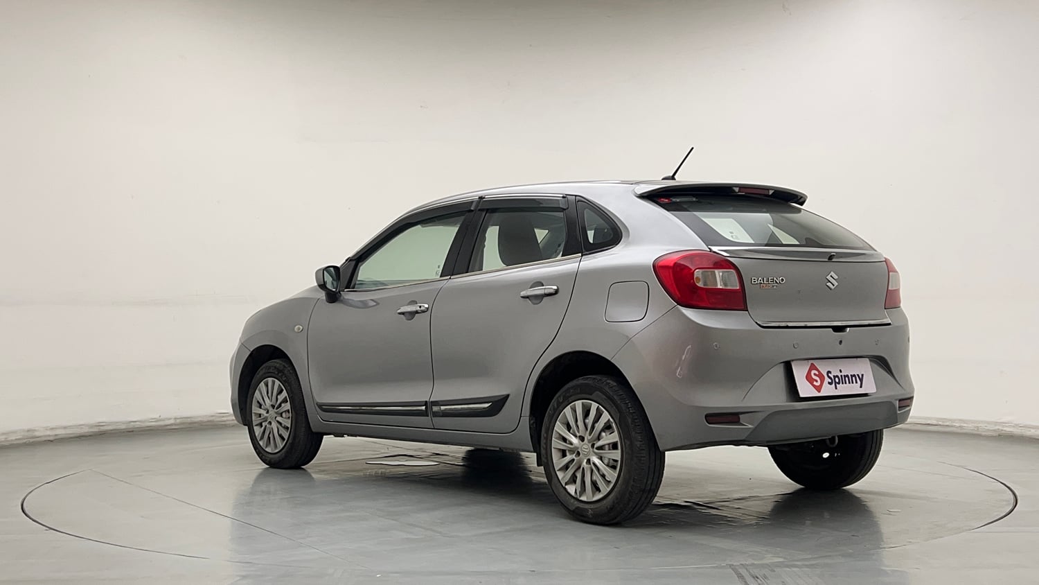 Used 2021 Maruti Suzuki Baleno Sigma Petrol Manual exterior LEFT REAR CORNER VIEW