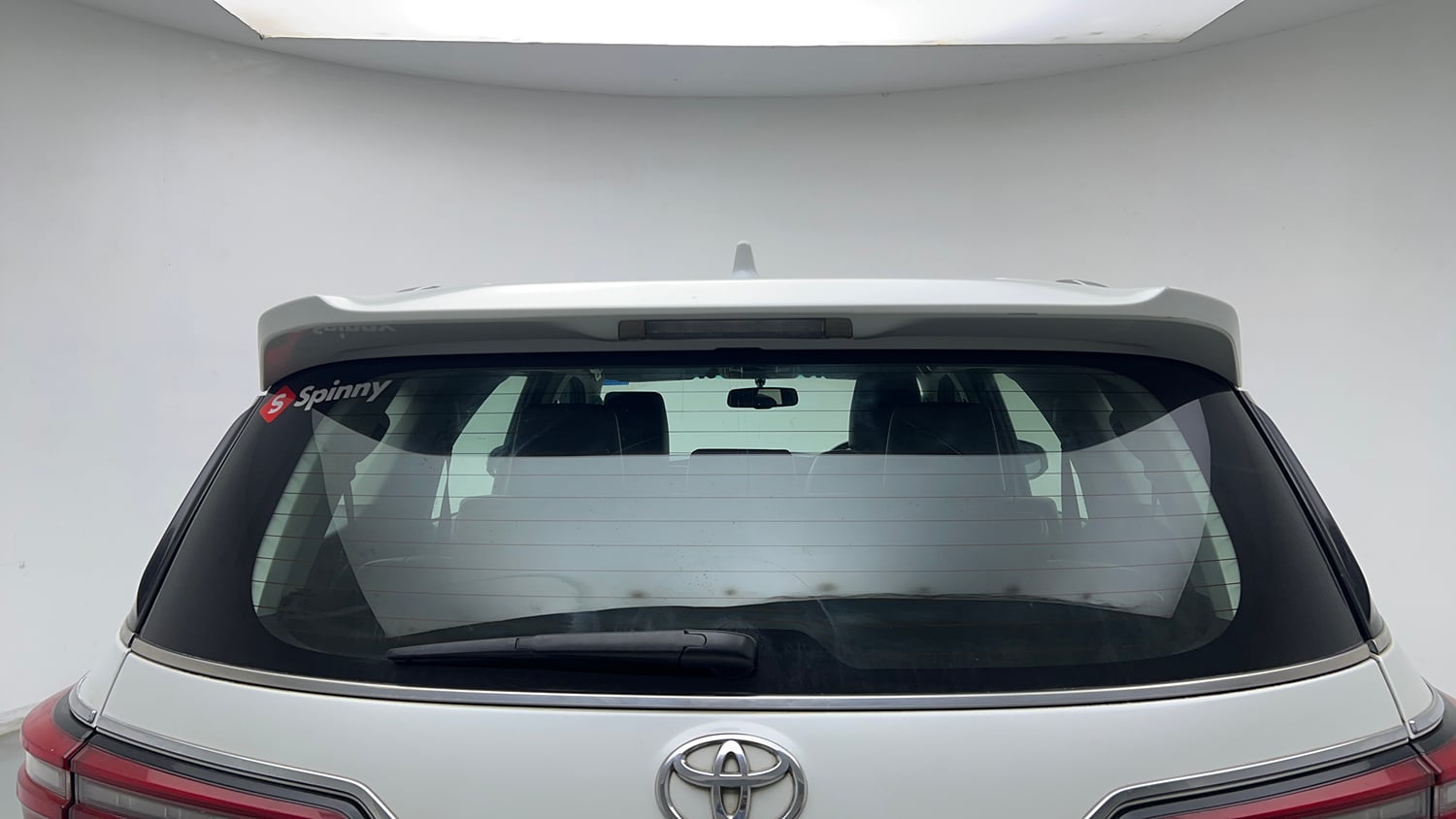 Used 2024 Toyota Fortuner 4X2 AT 2.7 Petrol Petrol Automatic exterior BACK WINDSHIELD VIEW