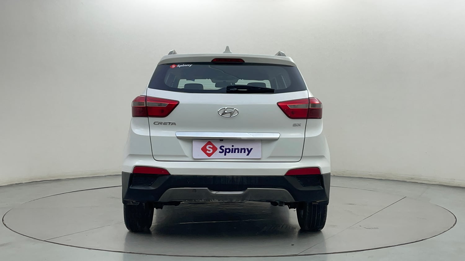 Used 2017 Hyundai Creta 1.6 SX Plus Petrol Petrol Manual exterior BACK VIEW