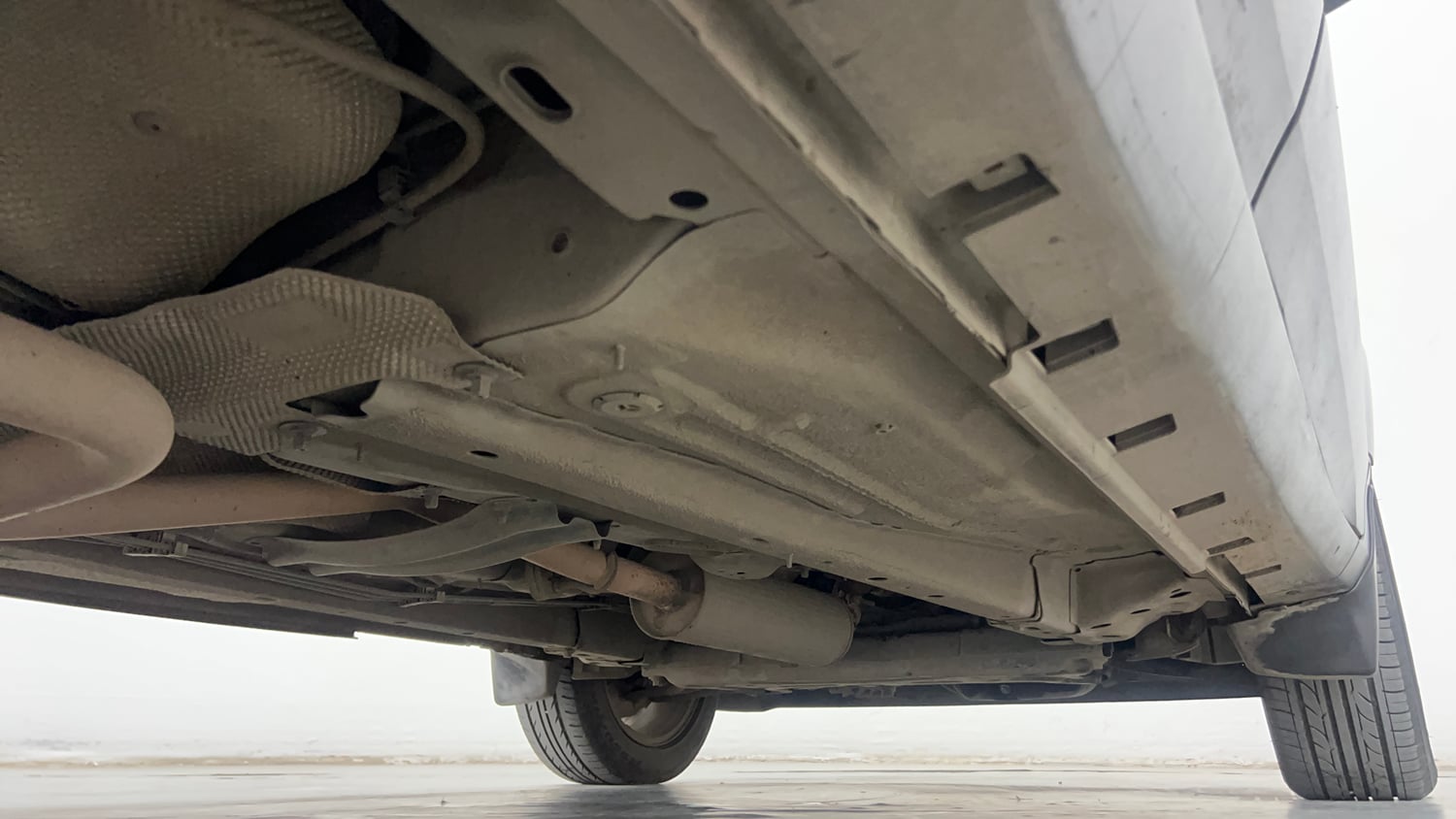 Used 2021 Ford EcoSport Titanium Plus 1.5L Ti-VCT AT Petrol Automatic extra REAR RIGHT UNDERBODY VIEW