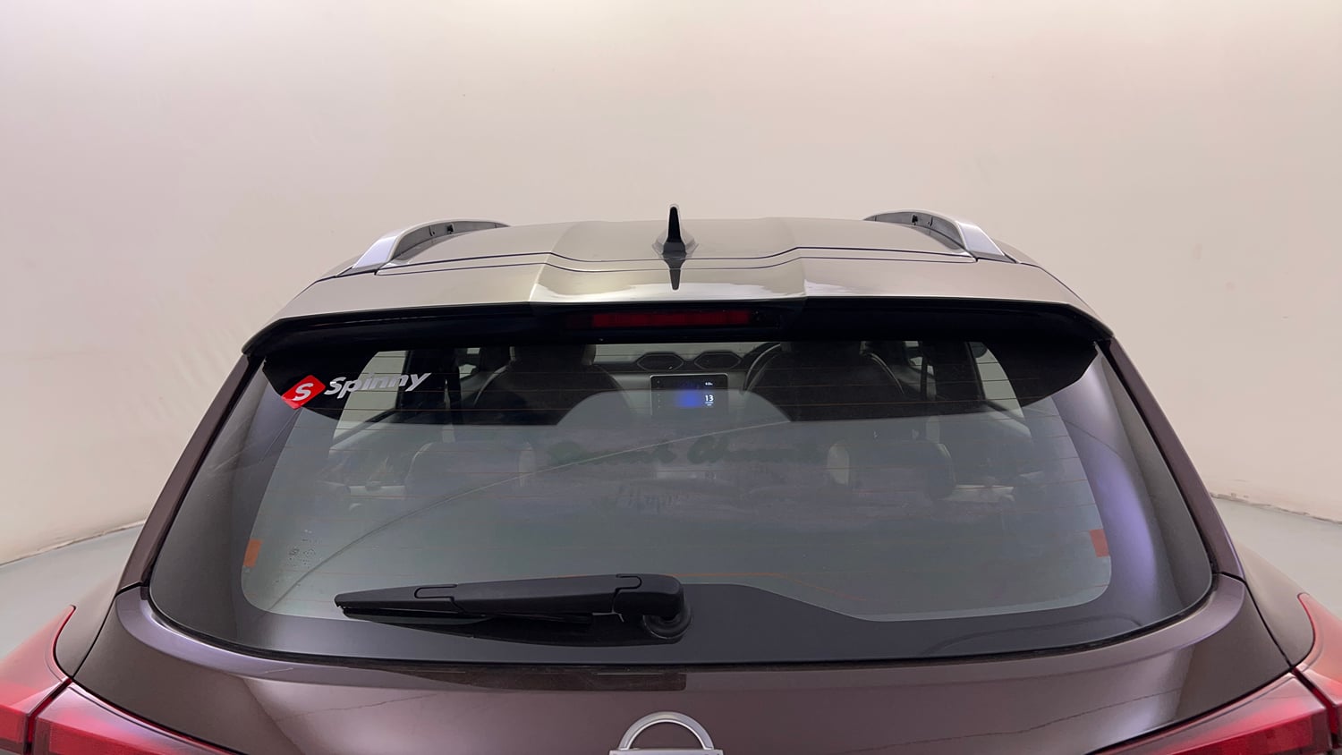 Used 2022 Nissan Magnite XV Turbo CVT Dual Tone Petrol Automatic exterior BACK WINDSHIELD VIEW