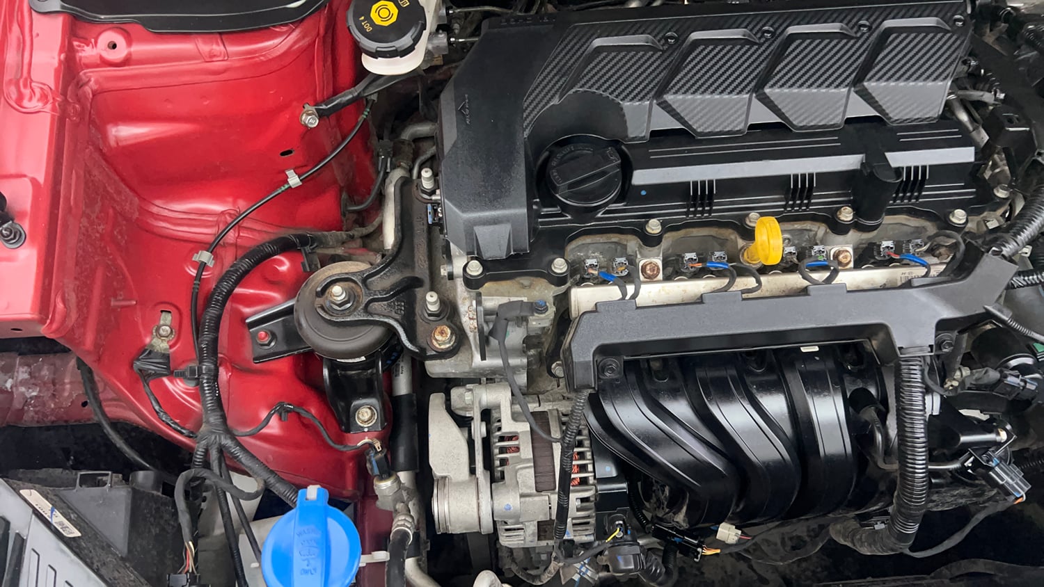 Used 2022 Hyundai Creta EX 1.5 Petrol Petrol Manual engine ENGINE RIGHT SIDE VIEW