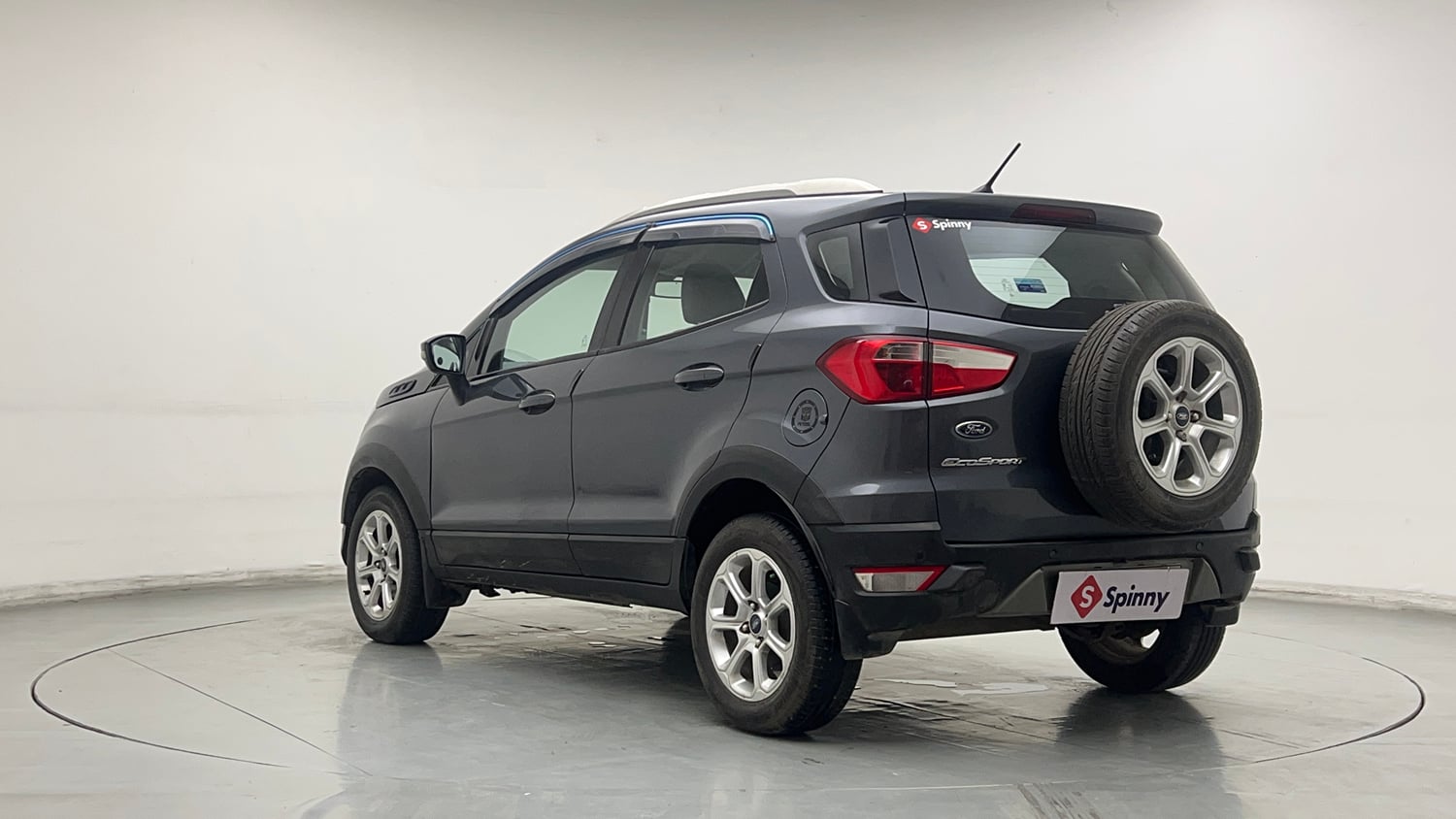 Used 2019 Ford EcoSport Titanium + 1.5L Ti-VCT AT Petrol Automatic exterior LEFT REAR CORNER VIEW