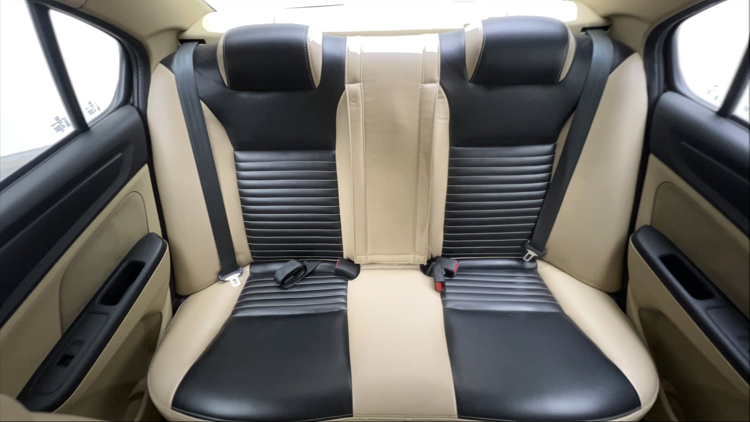Used 2019 Honda Amaze 1.2 S CVT Petrol Petrol Automatic interior REAR SEAT CONDITION VIEW